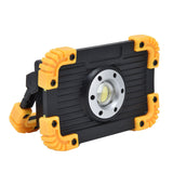 LED Emergency Flood Light Mini COB Work Light Portable Round USB Charging Camping Light for Outdoor In Australia - Darrahopens