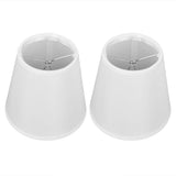 2PCS Fabric Lampshade European Style Clip On Lamp Shade for E14 Screw Chandelier Wall LampPT06 Beige In Australia - Darrahopens