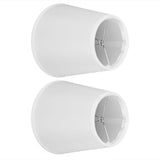 2PCS Fabric Lampshade European Style Clip On Lamp Shade for E14 Screw Chandelier Wall LampPT06 Beige In Australia - Darrahopens