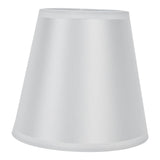 2PCS Modern Fabric Lampshade Clip On Wall Lamp Chandelier Lamp Shade for E14 Screw Table LightPT10 White