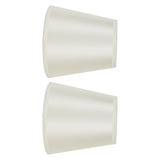 2PCS Modern Fabric Lampshade Clip On Wall Lamp Chandelier Lamp Shade for E14 Screw Table LightPT11 Beige In Australia - Darrahopens