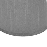 2Pcs Indoor Lamp Shade European Style Fabric Lampshade for E14 Chandelier Table Lamp Floor LampPX150 Silver Gray