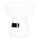 Night Light White Rechargeable Remote Control Clock 3 Levels Timing 6 Levels Brightness USB Lamp for Bedroom