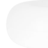 Night Light White Rechargeable Remote Control Clock 3 Levels Timing 6 Levels Brightness USB Lamp for Bedroom