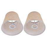 2Pcs Modern Lampshade Home European Style E14 Lamp Shade for Table Lamps Floor Lamps Chandeliers