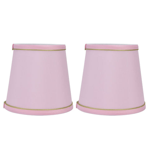 2PCS European Style E14 Lamp Shade Pink Lampshade for Chandelier Table Wall Lamps Home Decoration In Australia - Darrahopens
