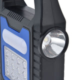 Solar Flashlights USB Rechargeable Solar Panel Portable Handle LED Lantern for Outdoor