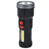 LED Flashlight with COB Sidelight USB Charging Ultra Bright Flashlight Portable Eletric Torch for Outdoor In Australia - Darrahopens