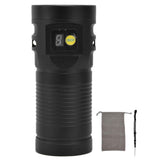 Brightest Flashlight LED 8 Modes Type C 9000mAh Waterproof Multifunctional Outdoor Light for CampingBlack In Australia - Darrahopens
