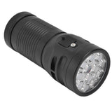 Brightest Flashlight LED 8 Modes Type C 9000mAh Waterproof Multifunctional Outdoor Light for CampingBlack In Australia - Darrahopens