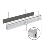 LED Closet Light 10 LEDs USB Rechargeable Motion Sensor Closet Light Wall Light for Home Kitchen Bedroom White Light