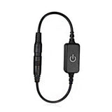 12‑24V 4A Mini LED Dimmer Touch Switch Single Color Light Emitting Diode Strip Light Brightness Controller On Off Switch Black