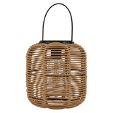 Solar Lantern Outdoor Hanging Solar Lights Waterproof Decorative Rattan Lantern for Table Patio Garden Yard Porch Tungsten