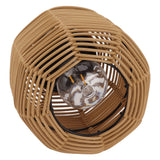 Solar Lantern Outdoor Hanging Solar Lights Waterproof Decorative Rattan Lantern for Table Patio Garden Yard Porch Tungsten