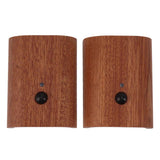2Pcs Hallway Night Light Intelligent Linkage Wooden Motion Sensor Stairway Night Light USB Rechargeable Magnetic Wall LED Light In Australia - Darrahopens