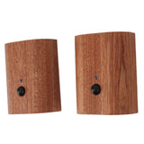 2Pcs Hallway Night Light Intelligent Linkage Wooden Motion Sensor Stairway Night Light USB Rechargeable Magnetic Wall LED Light In Australia - Darrahopens