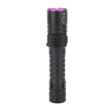 UV 395nm Flashlight USB Rechargeable Portable Handheld UV Flashlight Detection for Dog Urine Pet Stains