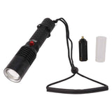 5000LM Diving Light 3 Modes White Light IPX8 Waterproof LED Shockproof Dive Torch for Under Water In Australia - Darrahopens