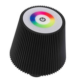 LED Bottle Lamp 4000mAh IP54 Waterproof Touch Control Color Adjustable USB Rechargeable Cordless Wine Bottle Lamp Night Light Black