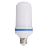 3W LED Flame Light Bulbs 4 Modes 85‑265V Gravity Sensor E26 Base Fire Light Bulbs for Christmas Party Halloween Decorations