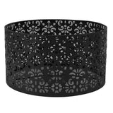 Desk Lampshade Hollow Out Iron Exquisite Decorative Lamp Shade for E27 E14 Floor Lamps Chandeliers Black In Australia - Darrahopens