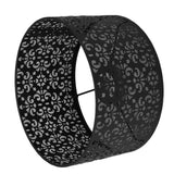 Desk Lampshade Hollow Out Iron Exquisite Decorative Lamp Shade for E27 E14 Floor Lamps Chandeliers Black