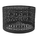 Lamp Shade Hollow Out Metal E27 E14 Clip On Easy Installation Durable Lamp Cover for Table Bedroom Living Room Home Black In Australia - Darrahopens