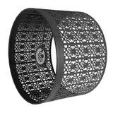 Lamp Shade Hollow Out Metal E27 E14 Clip On Easy Installation Durable Lamp Cover for Table Bedroom Living Room Home Black In Australia - Darrahopens