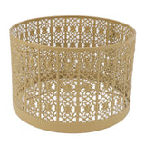 Lamp Shade Hollow Out Metal E27 E14 Clip On Easy Installation Durable Lamp Cover for Table Bedroom Living Room Home Yellow In Australia - Darrahopens