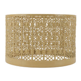Lamp Shade Hollow Out Metal E27 E14 Clip On Easy Installation Durable Lamp Cover for Table Bedroom Living Room Home Yellow In Australia - Darrahopens
