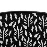 Metal Lamp Shades Hollow Carved Lampshade Modern Style Hollow Lampshade Compatible with E27 E14 Lamp Holder Water Grass Leaf Black