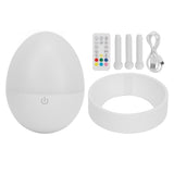 White Noise Sleeping Machine White with Remote Control Intelligent Colorful Lighting Rechargeable Auto Off Timer 20 Voices White Noise Soother
