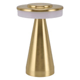 Portable LED Bedside Night Light 3 Color Temperature top Touch control Rechargeable Battery Bedside Lamp Gold In Australia - Darrahopens