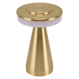 Portable LED Bedside Night Light 3 Color Temperature top Touch control Rechargeable Battery Bedside Lamp Gold In Australia - Darrahopens