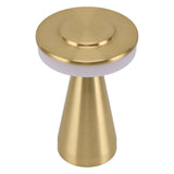 Portable LED Bedside Night Light 3 Color Temperature top Touch control Rechargeable Battery Bedside Lamp Gold In Australia - Darrahopens