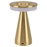 Portable LED Bedside Night Light 3 Color Temperature top Touch control Rechargeable Battery Bedside Lamp Gold In Australia - Darrahopens