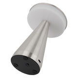 Portable LED Bedside Night Light 3 Color Temperature top Touch control Rechargeable Battery Bedside Lamp Silver