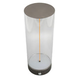 Bedside Night Light Touch Dimmable USB Charging Minimalist LED Table Lamp for Bedroom Nightstand L