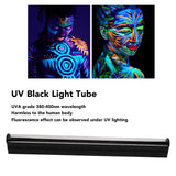 LED UV Black Light Tube UVA 380 To 400nm 29cm Length 5V USB Powered LED Blacklight Bar