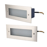 LED Step Light Indoor Outdoor Aluminum Alloy Waterproof Embedded Stair Wall Light 85 to 265V