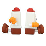 Chocolate Night Light for Kids 30min Timing Baby Silicone LED Night Lamp Rechargeable Kids Night Light Phone Holder Function