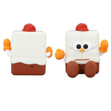Chocolate Night Light for Kids 30min Timing Baby Silicone LED Night Lamp Rechargeable Kids Night Light Phone Holder Function