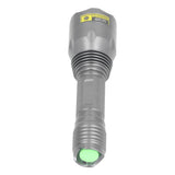 UV Flashlight Portable Aluminum Alloy Shell 365nm LED Blacklight Flashlight for Forged Documents Detecting
