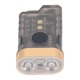 Mini LED Flashlight 1500LM Strong Magnet Base IPX5 Waterproof 500mAh Rechargeable with 365nm UV Lamp Keychain Flashlight for Outdoor Warning Detection In Australia - Darrahopens