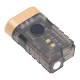 Mini LED Flashlight 1500LM Strong Magnet Base IPX5 Waterproof 500mAh Rechargeable with 365nm UV Lamp Keychain Flashlight for Outdoor Warning Detection In Australia - Darrahopens