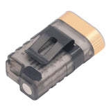 Mini LED Flashlight 1500LM Strong Magnet Base IPX5 Waterproof 500mAh Rechargeable with 365nm UV Lamp Keychain Flashlight for Outdoor Warning Detection