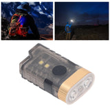 Mini LED Flashlight 1500LM Strong Magnet Base IPX5 Waterproof 500mAh Rechargeable with 365nm UV Lamp Keychain Flashlight for Outdoor Warning Detection