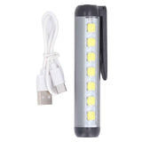 LED Pen Light Aluminum Alloy Portable USB Rechargeable Pocket Dual Beam Penlight Mini Handheld Light for Nurses Students Medical Doctors In Australia - Darrahopens