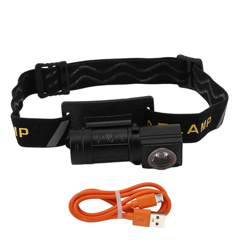 Outdoor Headlight Elastic Band Waterproof Highlight Mini Portable 550lm Headlamp Flashlight for Hiking Fishing White In Australia - Darrahopens