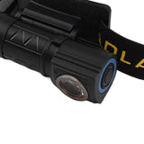 Outdoor Headlight Elastic Band Waterproof Highlight Mini Portable 550lm Headlamp Flashlight for Hiking Fishing White